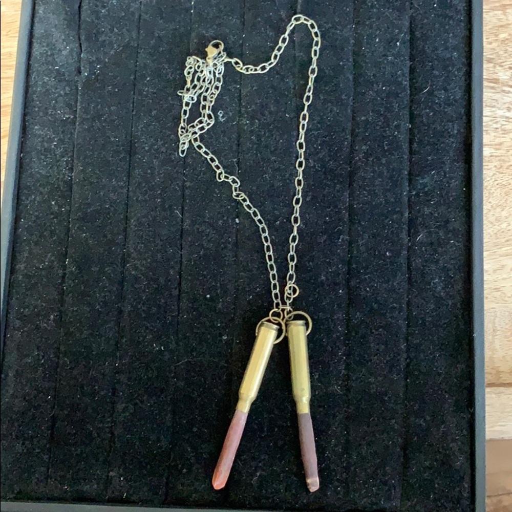 Astali Sea Urchin Bullet Shell Necklace